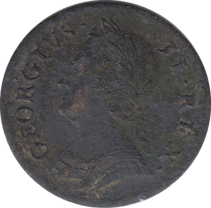 1746 FARTHING ( VF ) - FARTHING - Cambridgeshire Coins