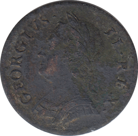 1746 FARTHING ( VF ) - FARTHING - Cambridgeshire Coins