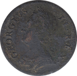 1746 FARTHING ( VF ) - FARTHING - Cambridgeshire Coins