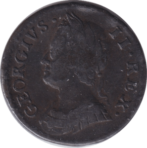 1746 FARTHING ( VF ) - FARTHING - Cambridgeshire Coins