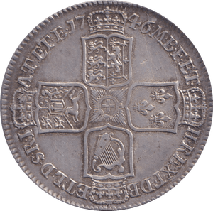 1746 HALFCROWN ( EF ) - HALFCROWN - Cambridgeshire Coins