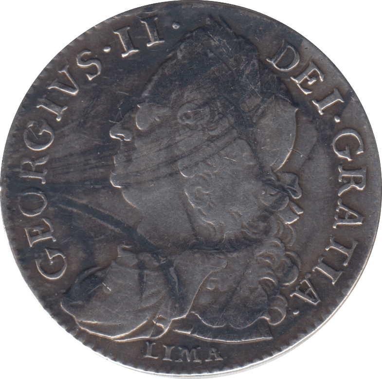1746 HALFCROWN ( GF ) - HALFCROWN - Cambridgeshire Coins