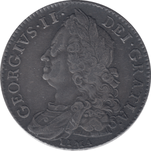 1746 HALFCROWN ( GVF ) - HALFCROWN - Cambridgeshire Coins