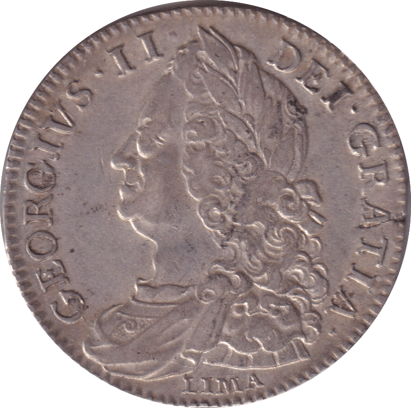 1746 HALFCROWN ( GVF ) - HALFCROWN - Cambridgeshire Coins
