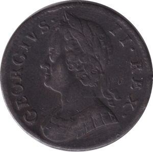 1746 HALFPENNY ( VF ) - HALFPENNY - Cambridgeshire Coins