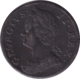 1746 HALFPENNY ( VF ) - HALFPENNY - Cambridgeshire Coins