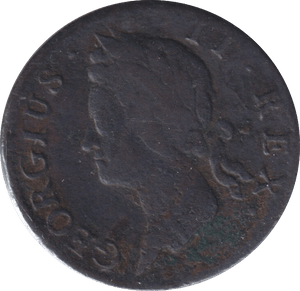1746 HIBERNIA HALFPENNY IRELAND - WORLD COINS - Cambridgeshire Coins