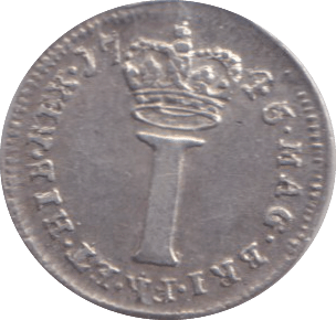 1746 MAUNDY ONE PENNY ( GVF ) - MAUNDY ONE PENNY - Cambridgeshire Coins
