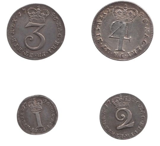 1746 MAUNDY SET GEORGE II - Maundy Set - Cambridgeshire Coins