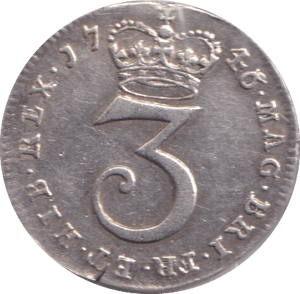 1746 MAUNDY THREEPENCE ( GVF ) - MAUNDY THREEPENCE - Cambridgeshire Coins