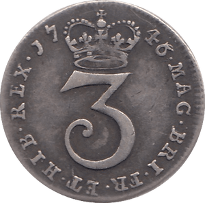 1746 MAUNDY THREEPENCE ( VF ) - MAUNDY THREEPENCE - Cambridgeshire Coins
