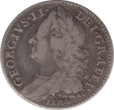 1746 SIXPENCE ( FINE ) LIMA - SIXPENCE - Cambridgeshire Coins