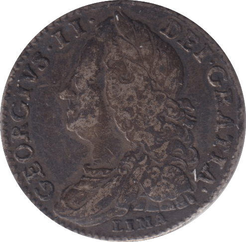 1746 SIXPENCE ( FINE ) - SIXPENCE - Cambridgeshire Coins