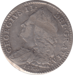 1746 SIXPENCE ( FINE ) - SIXPENCE - Cambridgeshire Coins