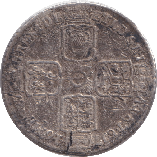 1746 SIXPENCE ( GF ) - SIXPENCE - Cambridgeshire Coins