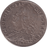 1746 SIXPENCE ( GVF ) - SIXPENCE - Cambridgeshire Coins