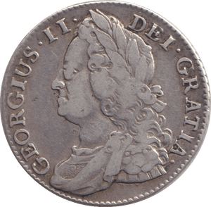 1747 SHILLING ( GF ) - SHILLING - Cambridgeshire Coins