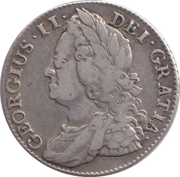 1747 SHILLING ( GF ) - SHILLING - Cambridgeshire Coins
