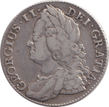 1747 SHILLING ( GF ) - SHILLING - Cambridgeshire Coins