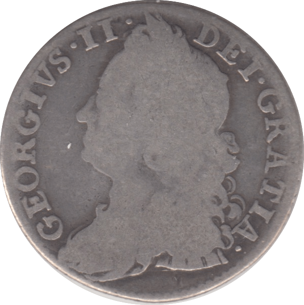 1747 SHILLING ( NF ) - SHILLING - Cambridgeshire Coins