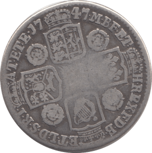 1747 SHILLING ( NF ) - SHILLING - Cambridgeshire Coins