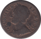 1749 FARTHING ( F ) - FARTHING - Cambridgeshire Coins