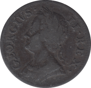 1749 FARTHING ( FINE ) - FARTHING - Cambridgeshire Coins