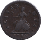 1749 FARTHING ( GF ) - FARTHING - Cambridgeshire Coins