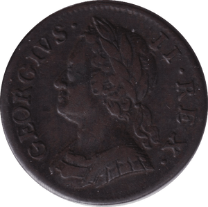 1749 FARTHING ( GVF ) - FARTHING - Cambridgeshire Coins