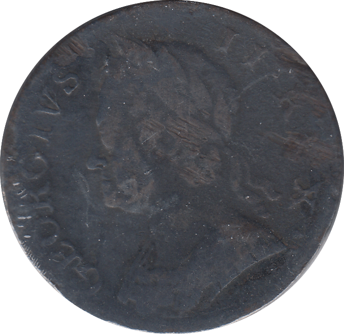 1749 HALFPENNY ( FINE ) - HALFPENNY - Cambridgeshire Coins