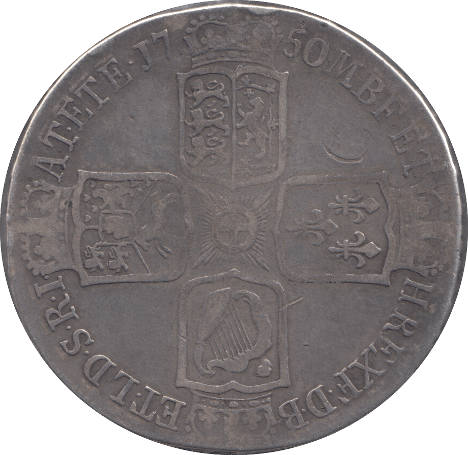 1750 CROWN ( GF ) - CROWN - Cambridgeshire Coins
