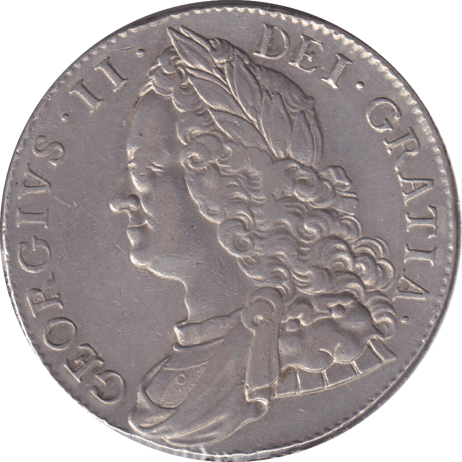 1750 CROWN ( GVF ) - CROWN - Cambridgeshire Coins