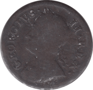 1750 FARTHING ( FAIR ) - Farthing - Cambridgeshire Coins