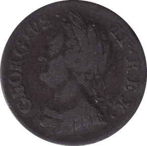 1750 FARTHING ( FINE ) - FARTHING - Cambridgeshire Coins