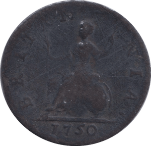 1750 FARTHING ( NF ) - FARTHING - Cambridgeshire Coins