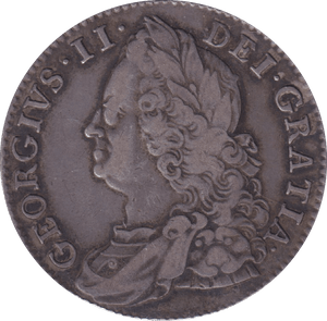 1750 HALFCROWN ( VF ) - HALFCROWN - Cambridgeshire Coins