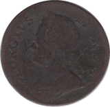 1750 HALFPENNY ( FAIR ) - HALFPENNY - Cambridgeshire Coins