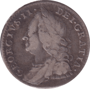 1750 SIXPENCE ( FINE ) - SIXPENCE - Cambridgeshire Coins