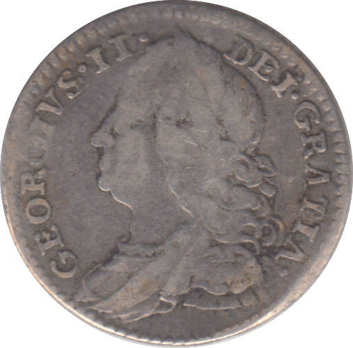1750 SIXPENCE ( FINE ) - SIXPENCE - Cambridgeshire Coins