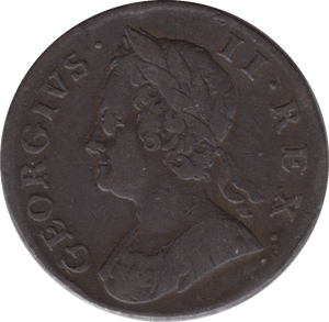1751 HALFPENNY ( GF ) - HALFPENNY - Cambridgeshire Coins
