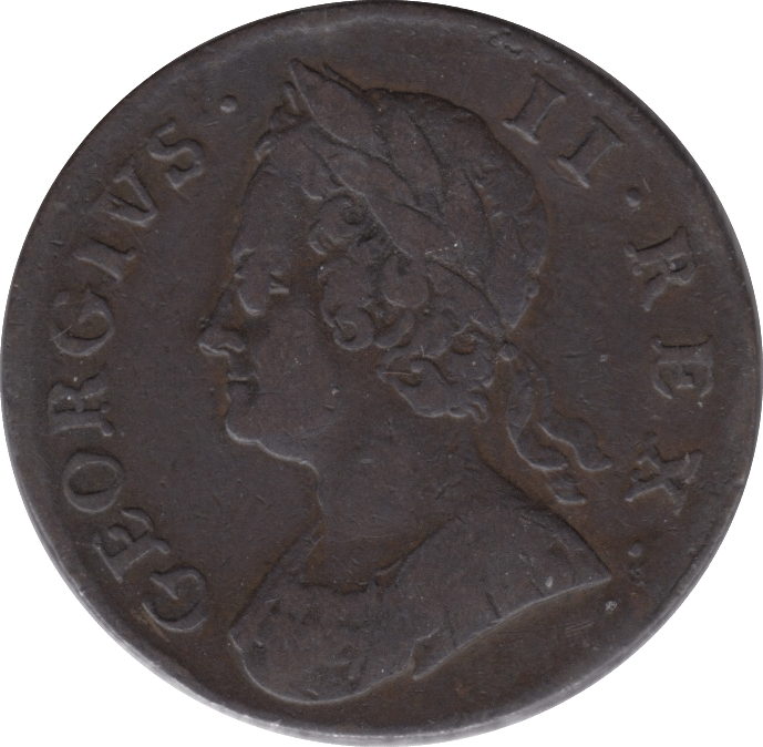 1751 HALFPENNY ( GF ) - HALFPENNY - Cambridgeshire Coins