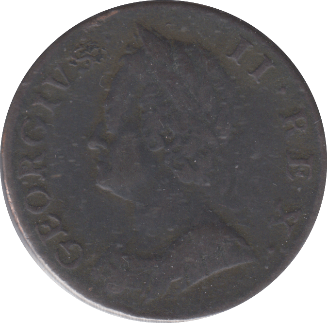 1752 HALFPENNY ( GF ) - HALFPENNY - Cambridgeshire Coins