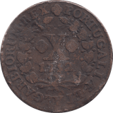 1752 PORTUGAL 10 REIS - WORLD COINS - Cambridgeshire Coins