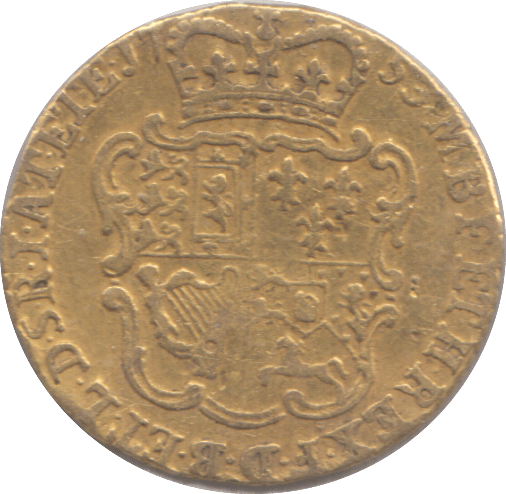 1753 GOLD HALF GUINEA ( VF ) - GUINEAS - Cambridgeshire Coins