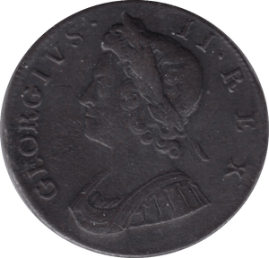 1753 HALFPENNY ( VF ) - Halfpenny - Cambridgeshire Coins