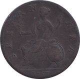 1753 HALFPENNY ( VF ) - HALFPENNY - Cambridgeshire Coins