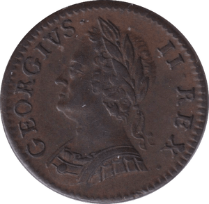 1754 FARTHING ( EF ) - FARTHING - Cambridgeshire Coins