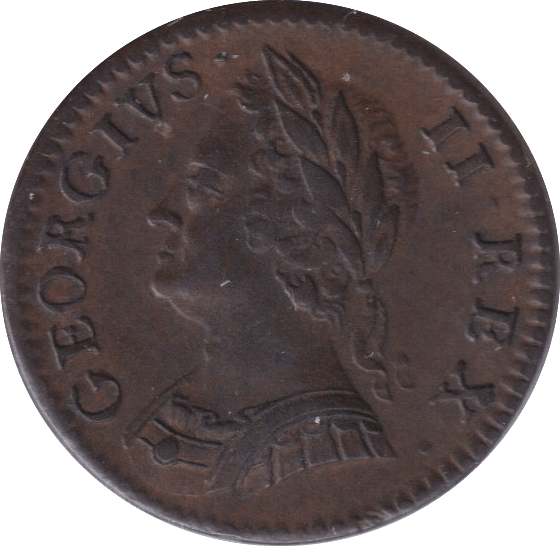 1754 FARTHING ( EF ) - FARTHING - Cambridgeshire Coins