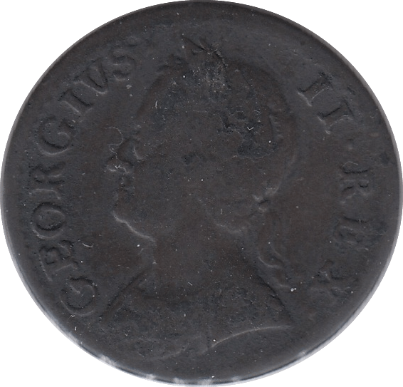 1754 FARTHING ( FAIR ) - Farthing - Cambridgeshire Coins