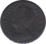 1754 FARTHING ( FAIR ) - Farthing - Cambridgeshire Coins